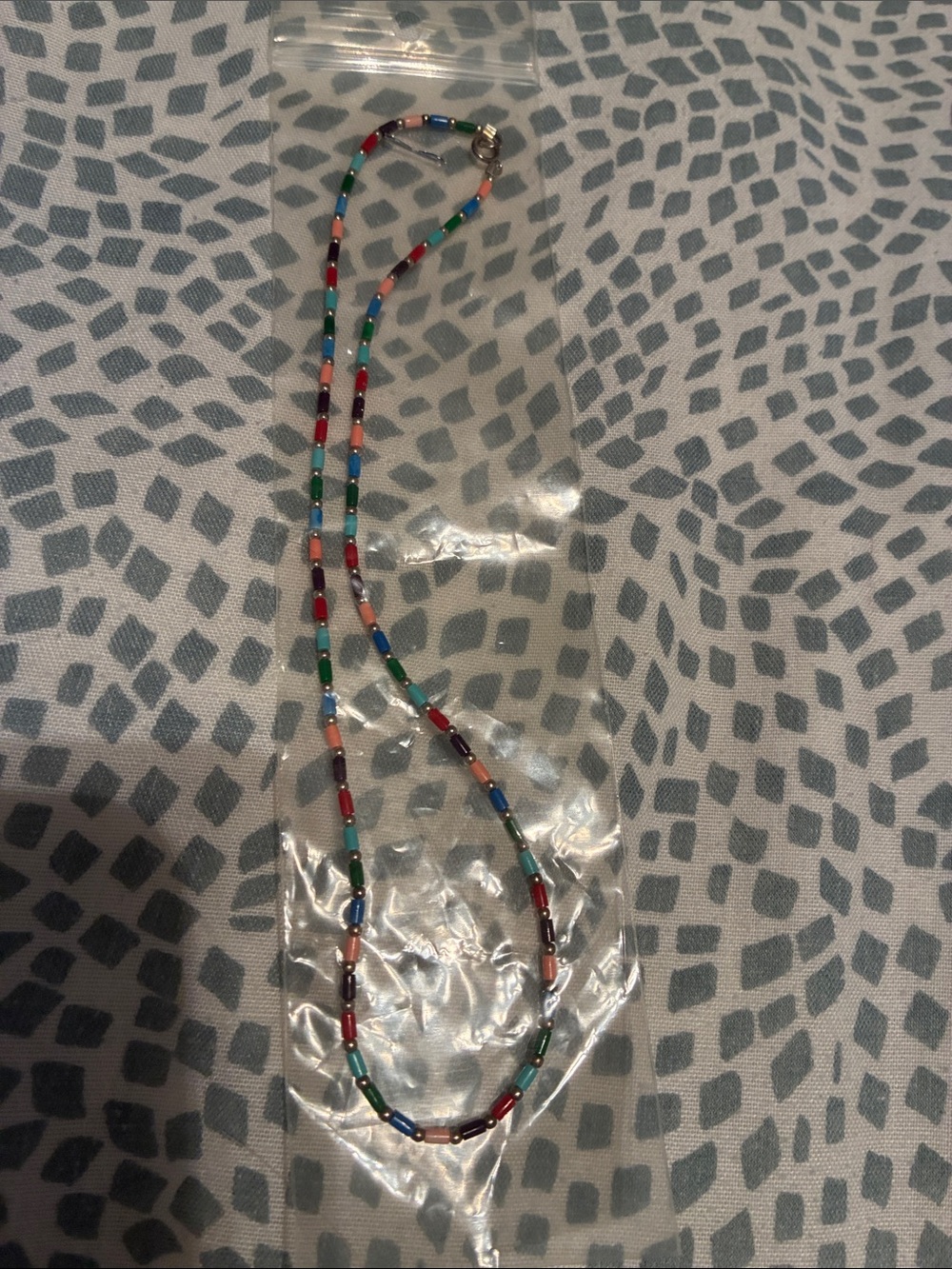 Multi-Color Beaded Necklace